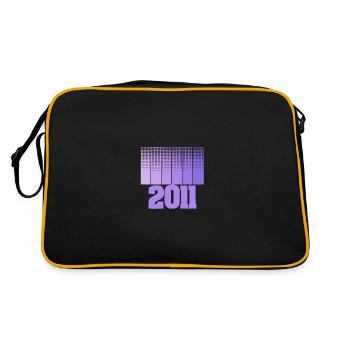 2011 - Sac Retro - noir/or - Dos