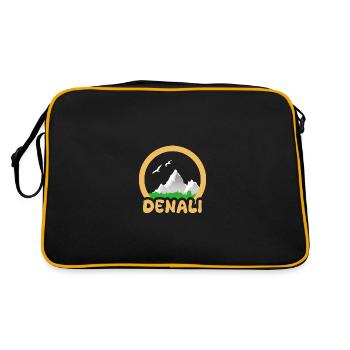 Trekking Denali - Retro Bag - black/gold - Back
