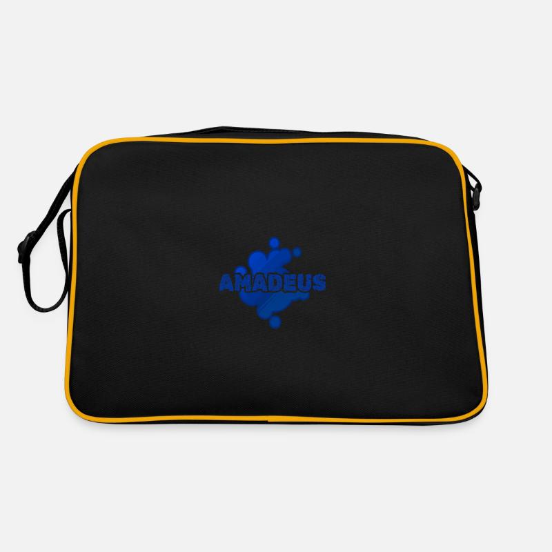 Amadeus - Retro Bag - black/gold