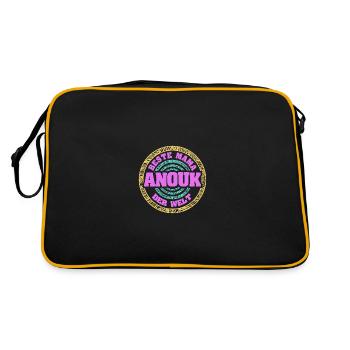 Mother Anouk - Retro Bag - black/gold - Back