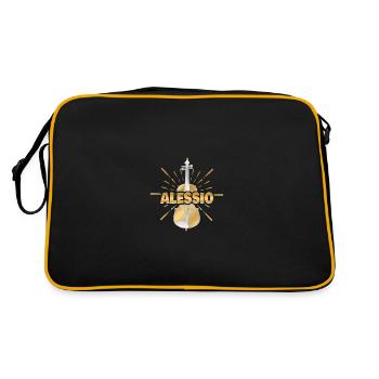 Violoniste Alessio - Sac Retro - noir/or - Dos