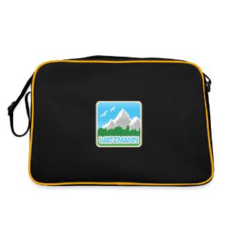 Alpinisme Watzmann - Sac Retro - noir/or - Dos