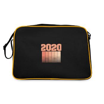 Né en 2020 - Sac Retro - noir/or - Dos