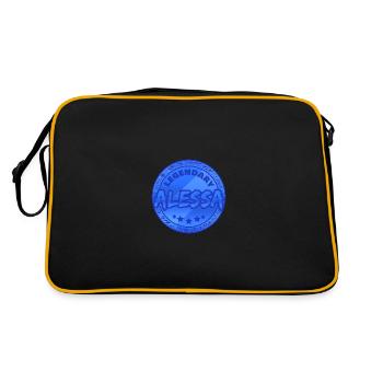 Alessa - Sac Retro - noir/or - Dos