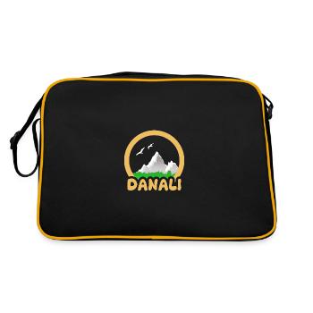 Cadeau pour Danali - Sac Retro - noir/or - Dos