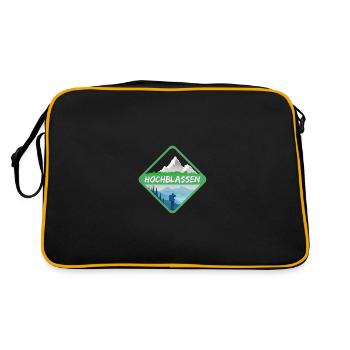 Blow up - Retro Bag - black/gold - Back