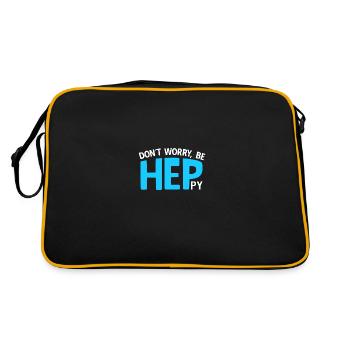 Éducation curative Infirmière Dictons HEP - Sac Retro - noir/or - Dos