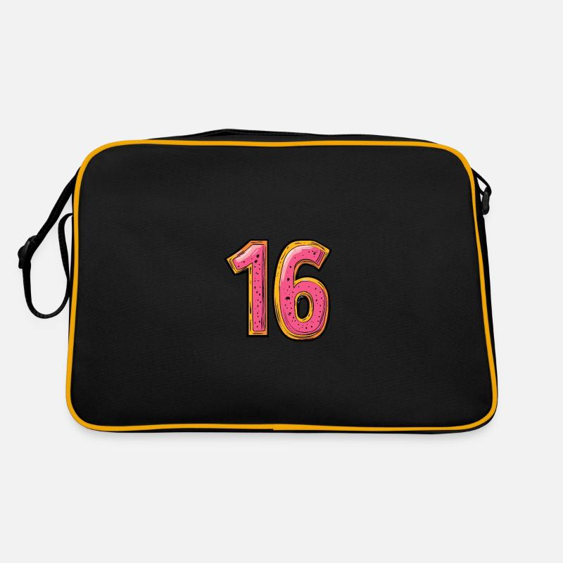 Bande dessinée à 16 chiffres Sac Retro