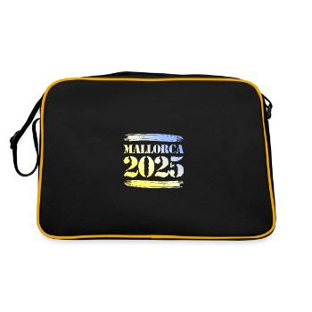 Mallorca 2025 - Retro Bag - black/gold - Back