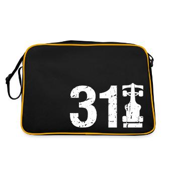 31 Formula Racing Motorsport - Retro Bag - black/gold - Back