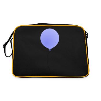 Balloon, Celebration, Party, Congratulations - Retro Bag - black/gold - Back