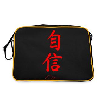 Chinese - Retro Bag - black/gold - Back