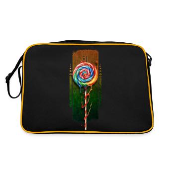Tourbillon fantaisiste : Popsicle multicolore - Sac Retro - noir/or - Dos