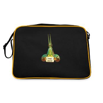 Trophée pour le perdant ! - Sac Retro - noir/or - Dos