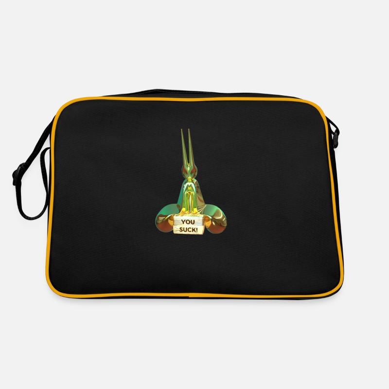 Trophy for the loser! - Retro Bag - black/gold