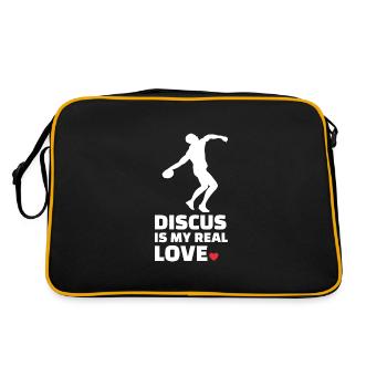 Disque - Sac Retro - noir/or - Dos