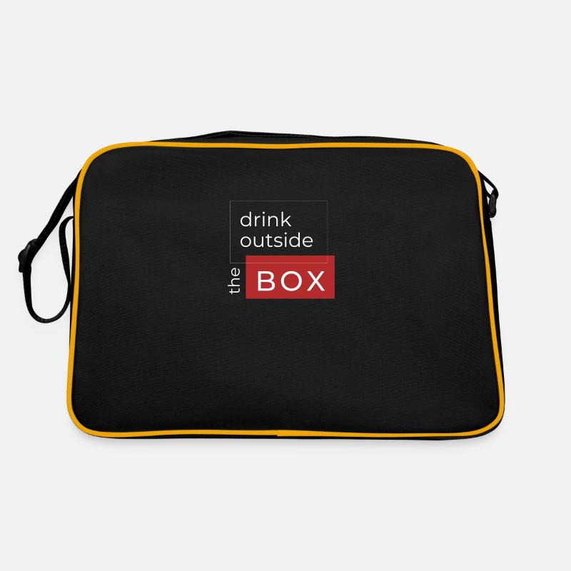 Drink outside the box Retro Tasche