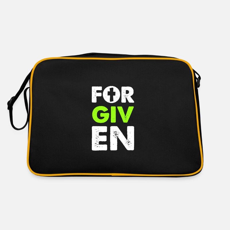 forgiveness bible saying Retro Bag