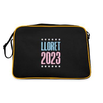 lloret de mar 2023 - Retro Bag - black/gold - Back