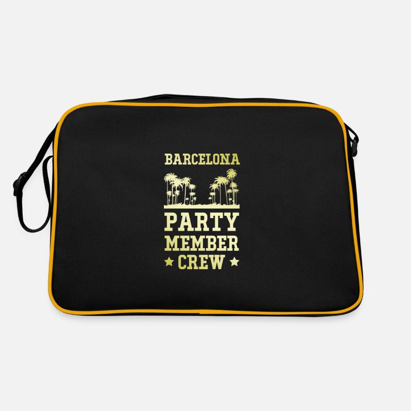 Équipe de fête de Barcelone Sac Retro