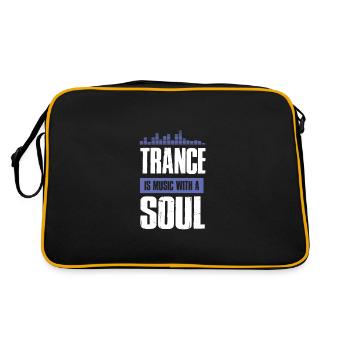 Trance Soul - Retro Bag - black/gold - Back