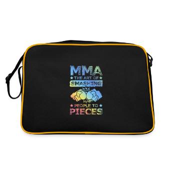 Mma Dicton d’arts matrimoniaux mixtes - Sac Retro - noir/or - Dos