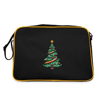 Arbre de Noël Noël - Sac Retro - noir/or - Dos