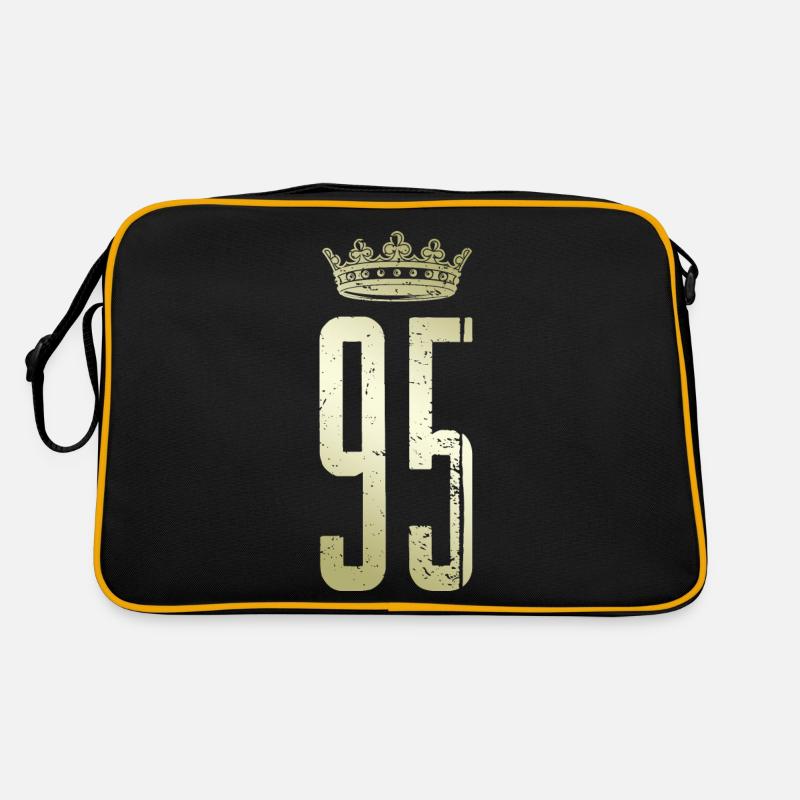 95 Numéro Couronne Sac Retro