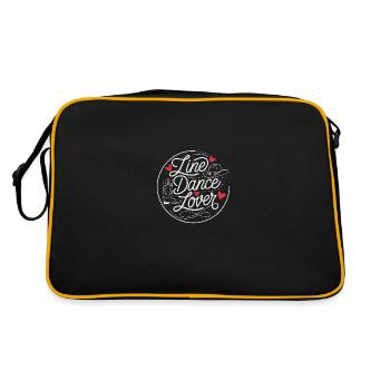 Conception de danse en ligne pour danseurs et groupe de danse - Sac Retro - noir/or - Dos