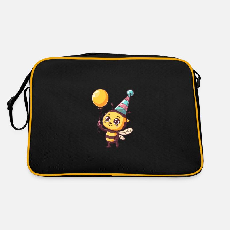 Bee Birthday Comic Retro Bag
