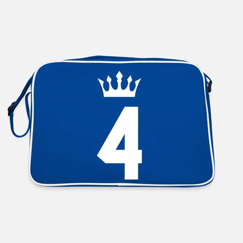 4 Number crown Retro Bag