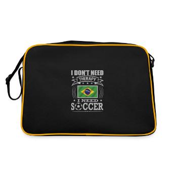 Brazil Soccer Football 2022 WM - Sac Retro - noir/or - Dos