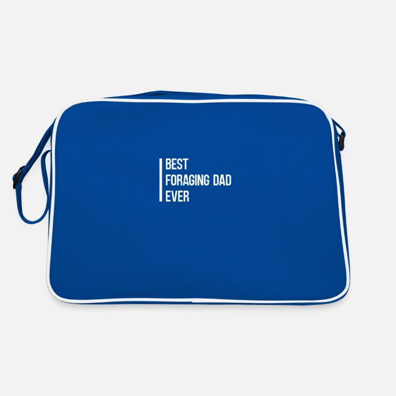 Best Foraging Dad Ever Mushroom Hunter Foraging Retro Bag
