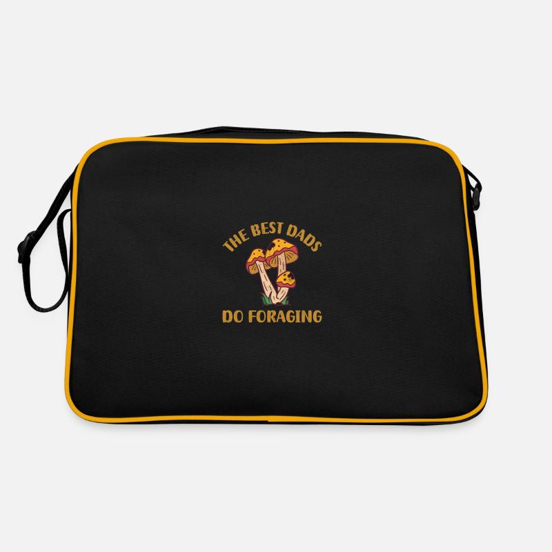 The Best Dads Do Foraging Mushroom Hunter Foraging Retro Bag
