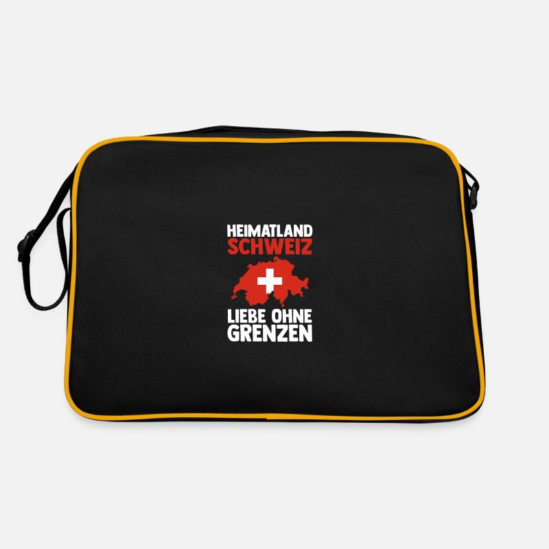 Schweizer Schweiz Retro Tasche