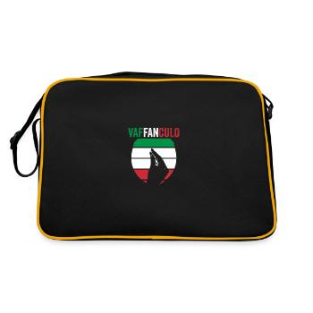 Italy Italian Vaffanculo - Retro Bag - black/gold - Back