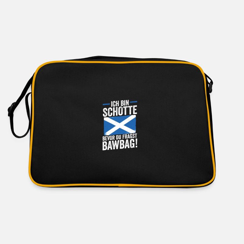 Schotten Schottisch Schottland Retro Tasche
