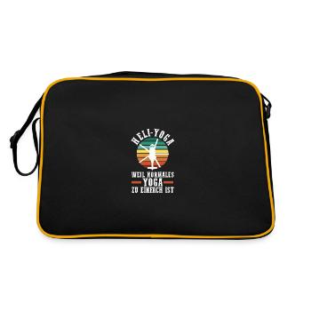 Pilote Hélicoptère Hélicoptère - Sac Retro - noir/or - Dos
