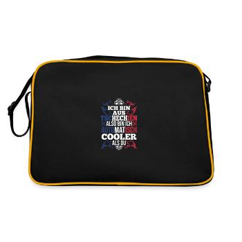 Tchèques République tchèque - Sac Retro - noir/or - Dos