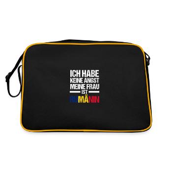 Romanians Romania - Retro Bag - black/gold - Back