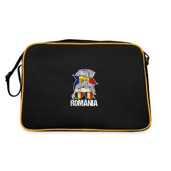 Romanians Romania - Retro Bag - black/gold - Back