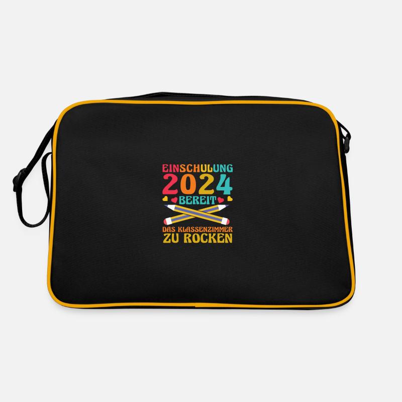 1. Klasse Schulkind Schulanfang Einschulung Retro Tasche