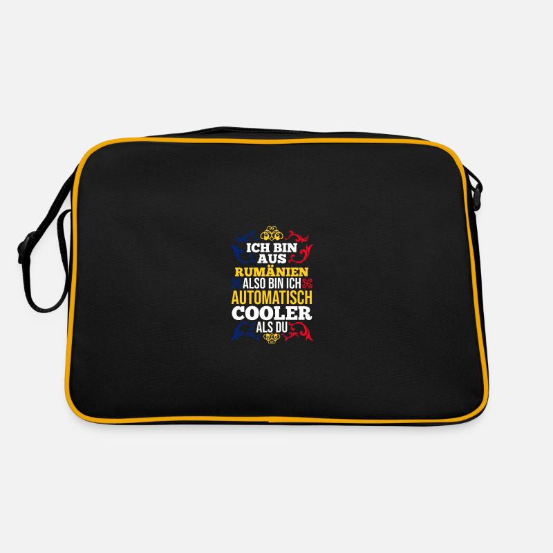 Romanian Romania Romania Retro Bag
