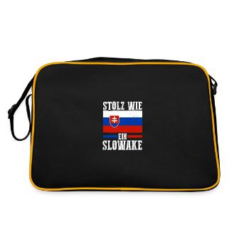 Slovaquie Slovaquie - Sac Retro - noir/or - Dos