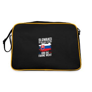 Slovaquie Slovaquie - Sac Retro - noir/or - Dos