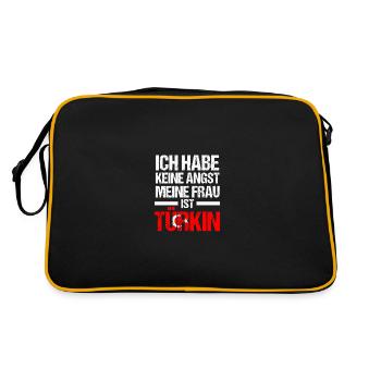 Turcs Turquie - Sac Retro - noir/or - Dos