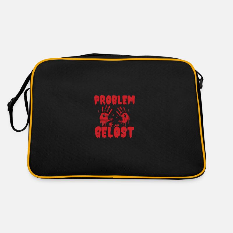 Halloween Kostüm Blut Blutverschmiert Retro Tasche