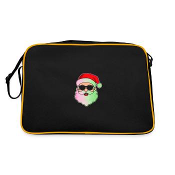 Noël du Père Noël - Sac Retro - noir/or - Dos