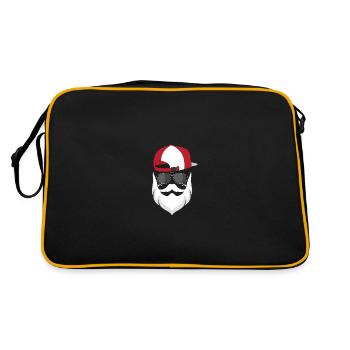 Noël du Père Noël - Sac Retro - noir/or - Dos