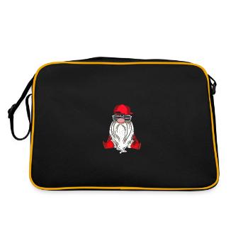 Noël Noël Gnome de Noël - Sac Retro - noir/or - Dos